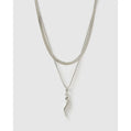Fortune Necklace Stack - Silver - Necklaces