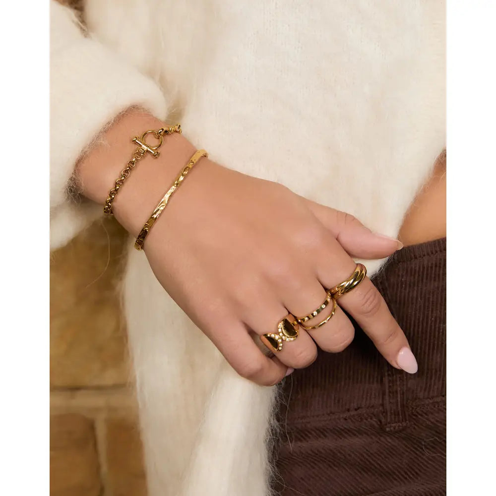 Freddie Gold Bracelet - Bracelets