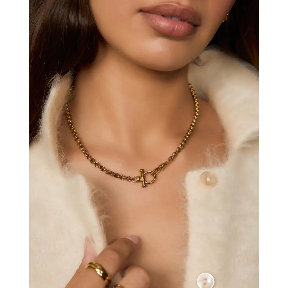 Freddie Gold Necklace - Necklaces