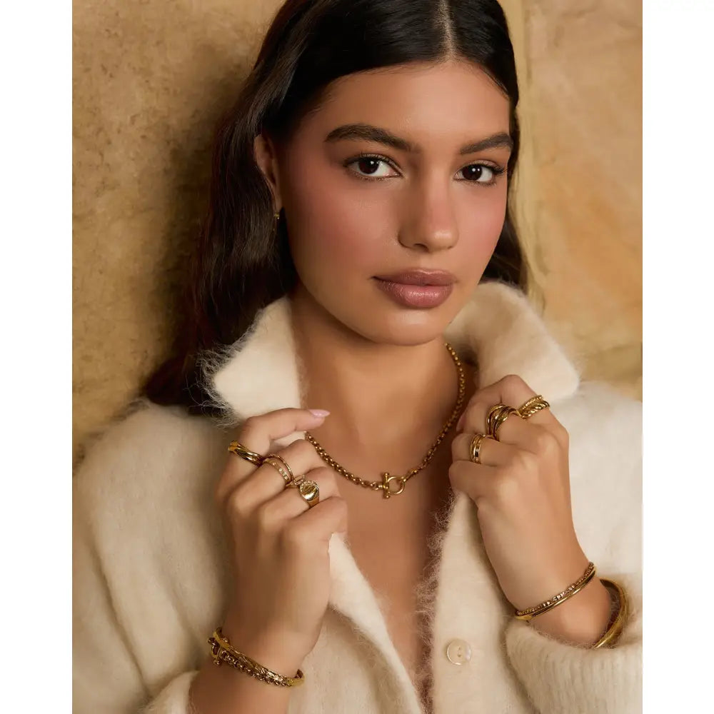 Freddie Gold Necklace - Necklaces