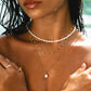 Freshwater Pearl Choker - Necklaces