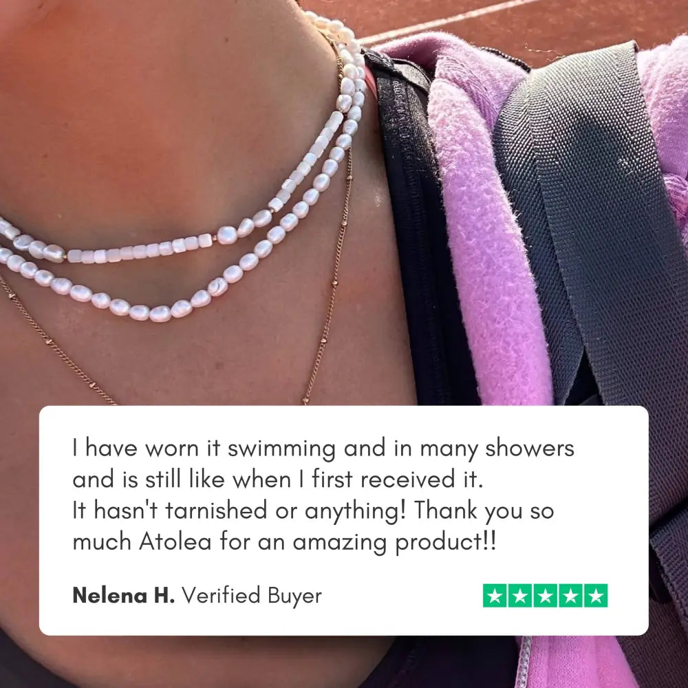 Freshwater Pearl Choker - Necklaces