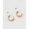 Gabriella Gold Hoop Earrings - Earrings
