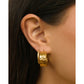 Gabriella Gold Hoop Earrings - Earrings
