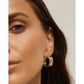 Gabriella Gold Hoop Earrings - Earrings