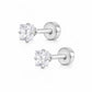 Gabrielle Stud Earrings - Silver - Earrings