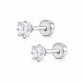 Gabrielle Stud Earrings - Silver - Earrings