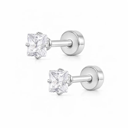 Gabrielle Stud Earrings - Silver - Earrings