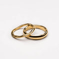 Gemini Stackable Rings - Gold / 5 - Rings