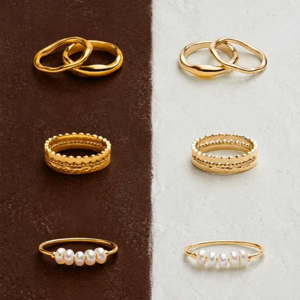 Gemini Stackable Rings - Rings