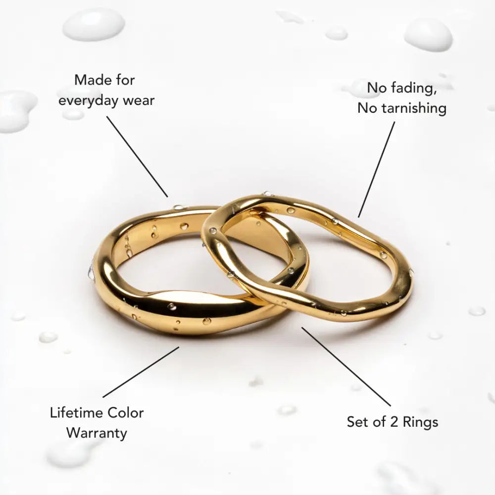 Gemini Stackable Rings - Rings