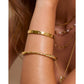 Gemma Gold Cuff Bracelet - Bracelets