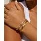 Gemma Gold Cuff Bracelet - Bracelets