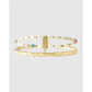 Gemstone Initial Bracelet Stack - Y - Bracelets