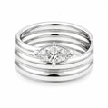 Geneva Ring - Silver / 6 - Rings