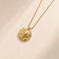 Genevieve Coin Necklace - Necklaces