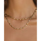 Gigi Gold Necklace - Gold - Necklaces