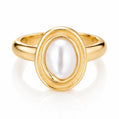 Glacier Pearl Ring - Gold / 6 - Rings