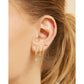 Glitter Stone Earring Stack - Earrings