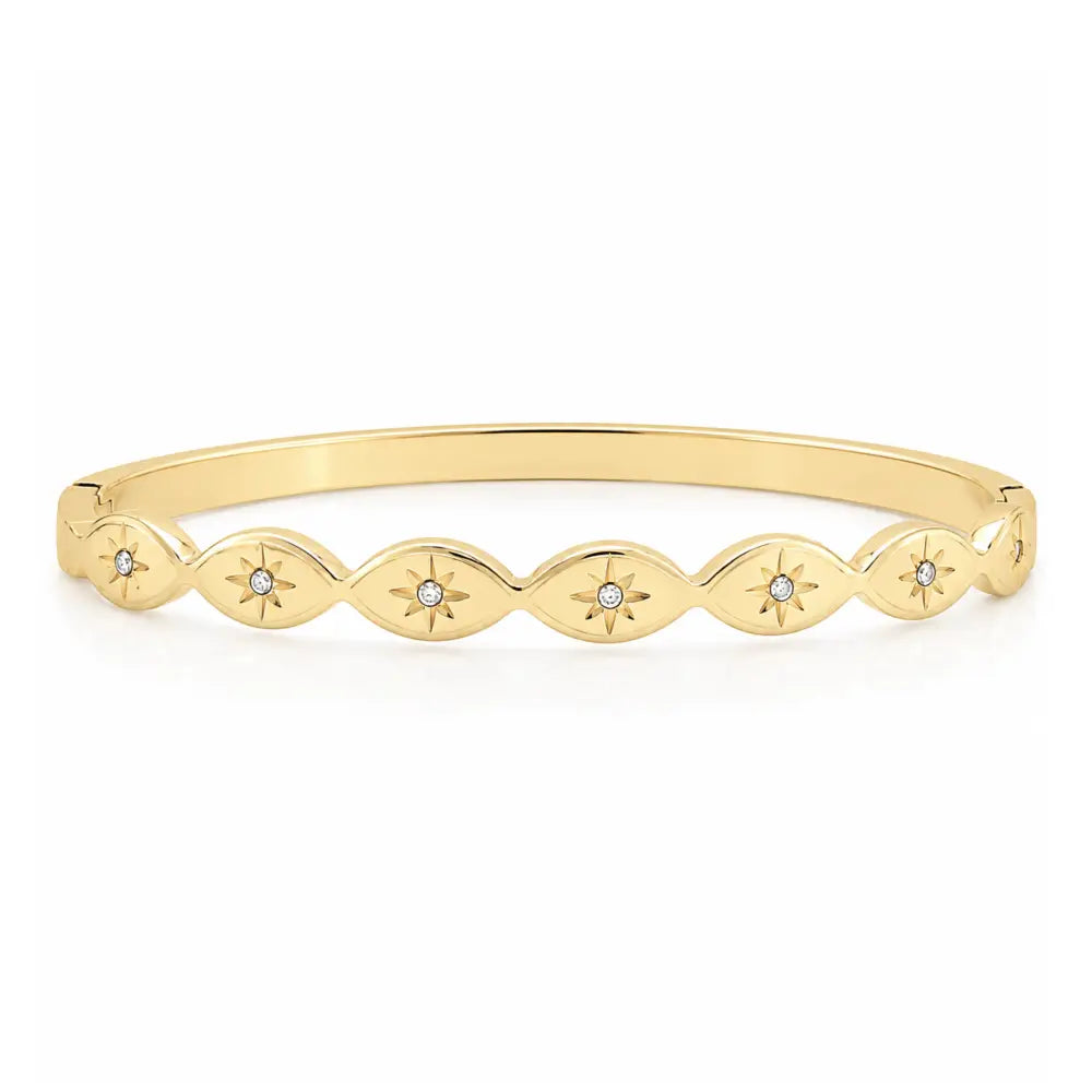 Glow Bangle Bracelet - Gold / Small - Bracelets