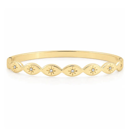Glow Bangle Bracelet - Gold / Small - Bracelets