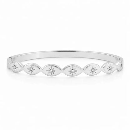 Glow Bangle Bracelet - Silver / Small - Bracelets