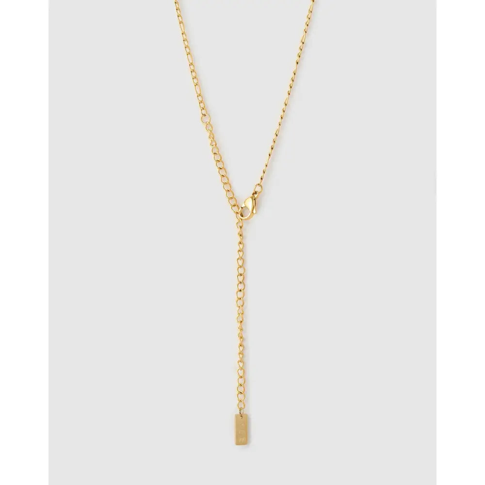 Golden Eye Gold Necklace - Necklaces