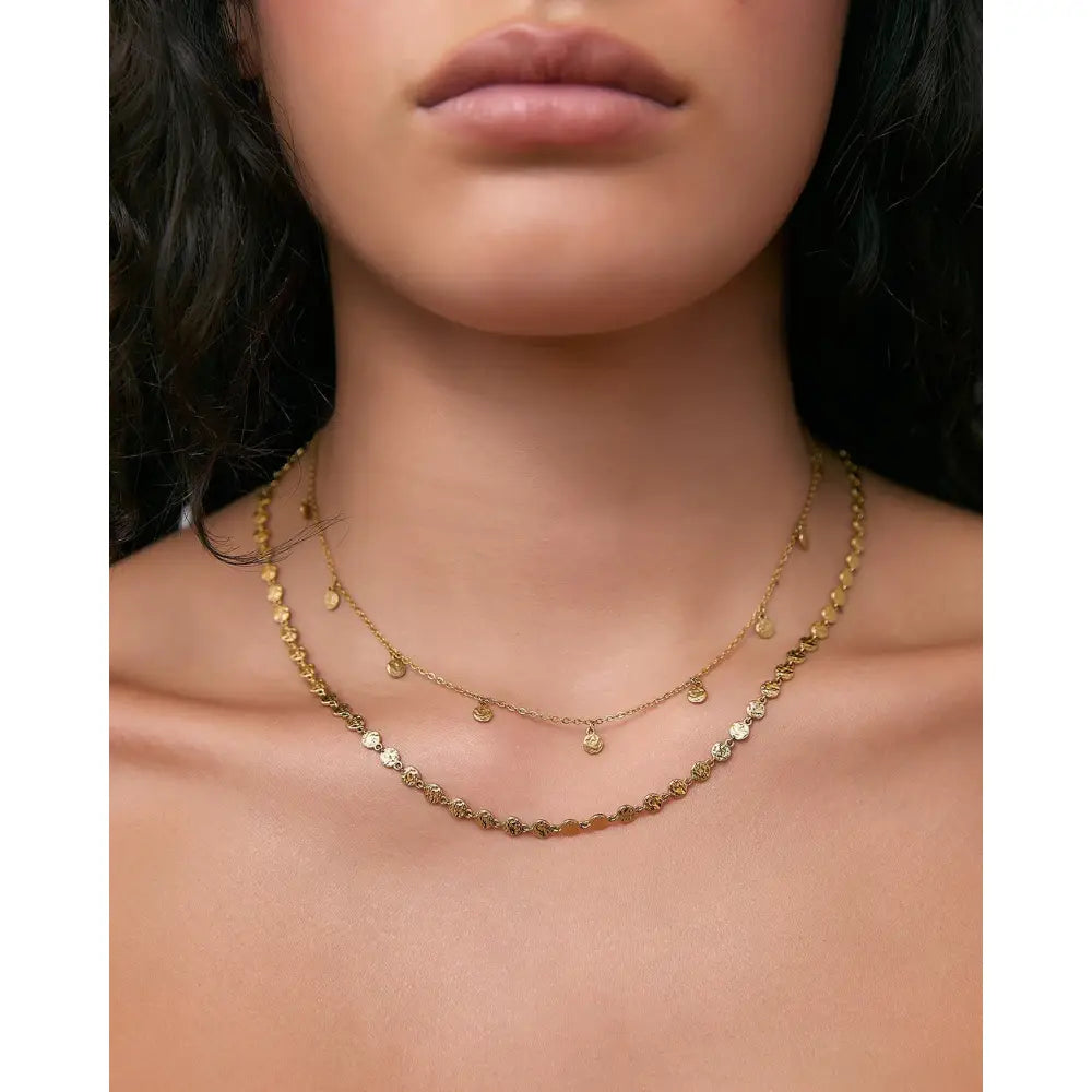 Golden Hour Gold Necklace Stack - Necklaces