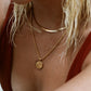 Golden Sun Necklace - Necklaces