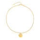 Golden Sun Necklace - Necklaces