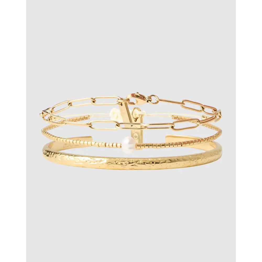 Goldilocks Bracelet Stack - Bracelets