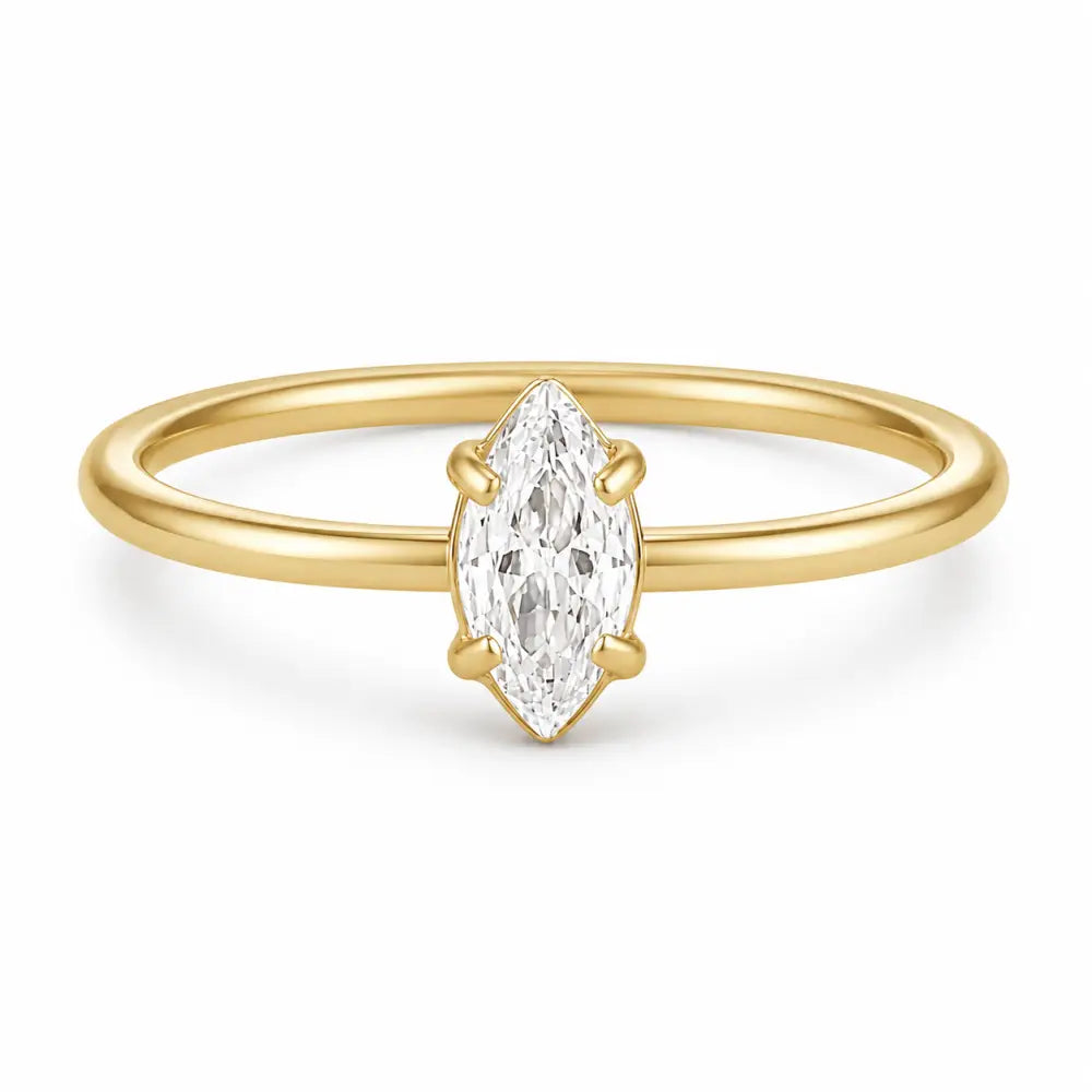 Graceful Ring - Gold / 4 - Rings