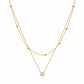 Gracie Layered Necklace - Gold - Necklaces