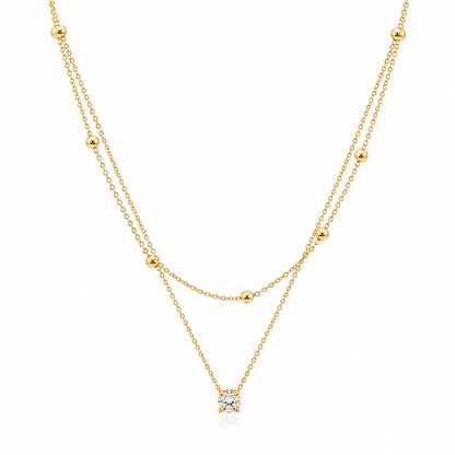 Gracie Layered Necklace - Gold - Necklaces
