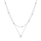 Gracie Layered Necklace - Silver - Necklaces