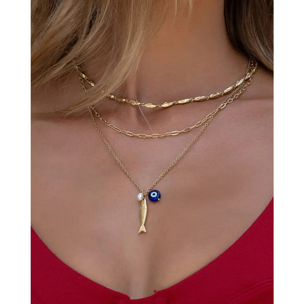 Granada Gold Necklace - Necklaces