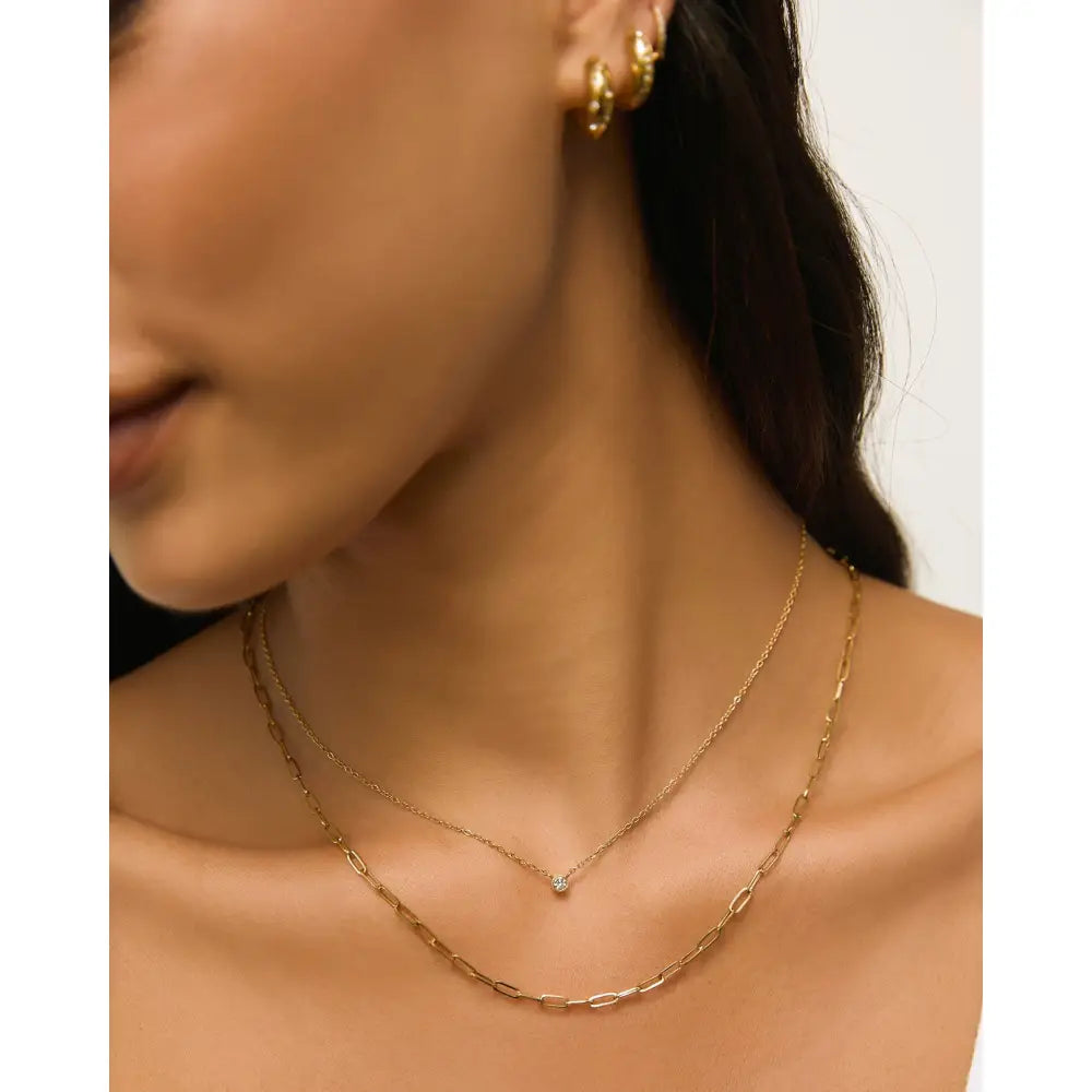 Granada Gold Necklace - Necklaces