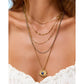 Granada Gold Necklace - Necklaces