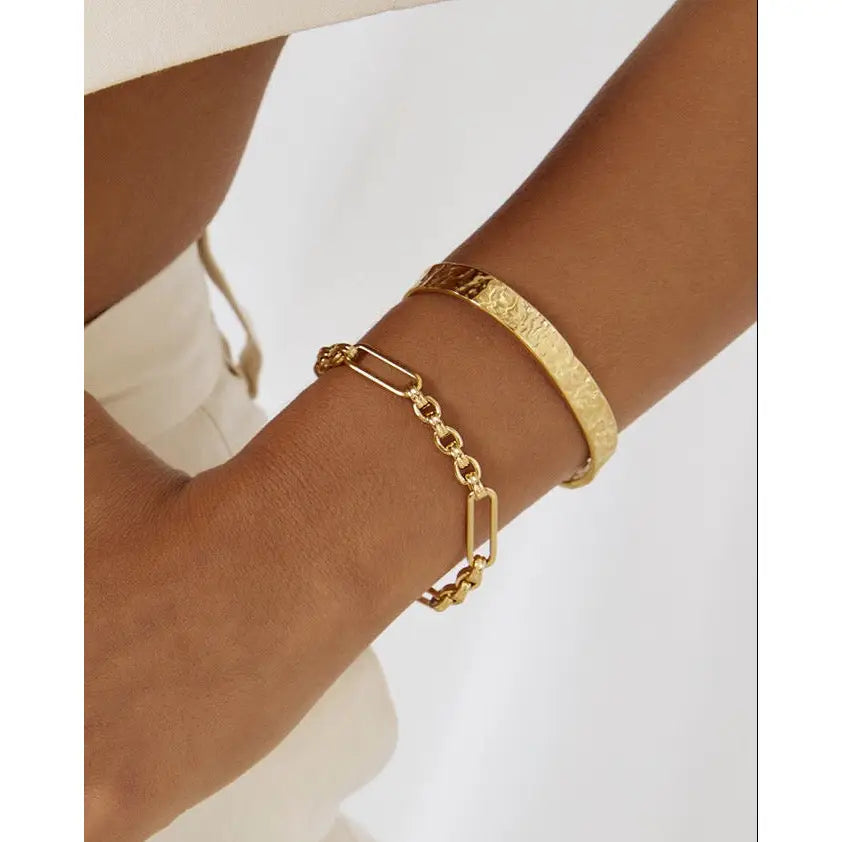 Grande Gold Bracelet Stack - Bracelets