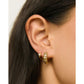 Hallie Stone Huggie Earrings - Earrings