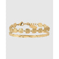 Halo Gold Bracelet Stack - Bracelets
