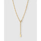 Halo Gold Necklace - Necklaces