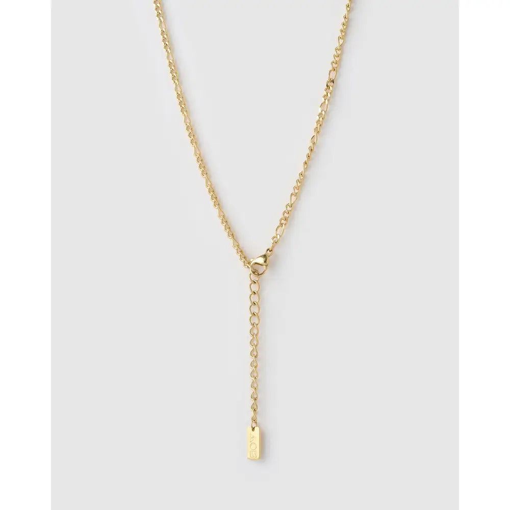 Halo Gold Necklace - Necklaces