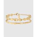 Harley Gold Bracelet Stack - Bracelets