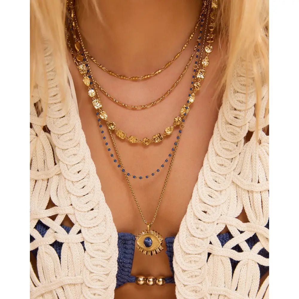 Harlow Gold Necklace - Necklaces