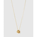 Heart To Heart Crushed Gold Necklace - Necklaces