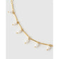 Heidi Pearl Gold Necklace - Necklaces