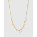 Heidi Pearl Gold Necklace - Necklaces