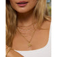 Heidi Pearl Gold Necklace - Necklaces