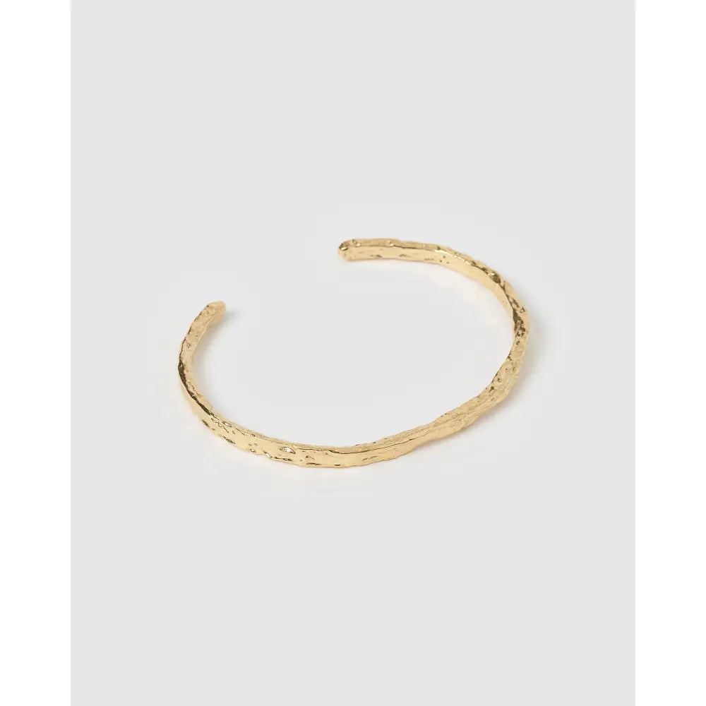 Helios Gold Cuff Bracelet - Bracelets